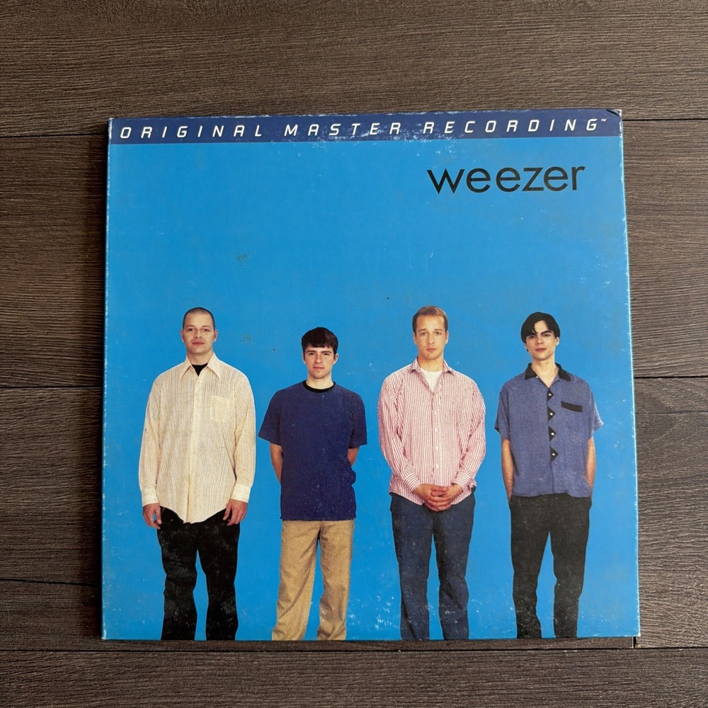 WEEZER Original Master BLUE ALBUM Numbered MOBILE FIDELITY MoFi MFSL Vinyl
